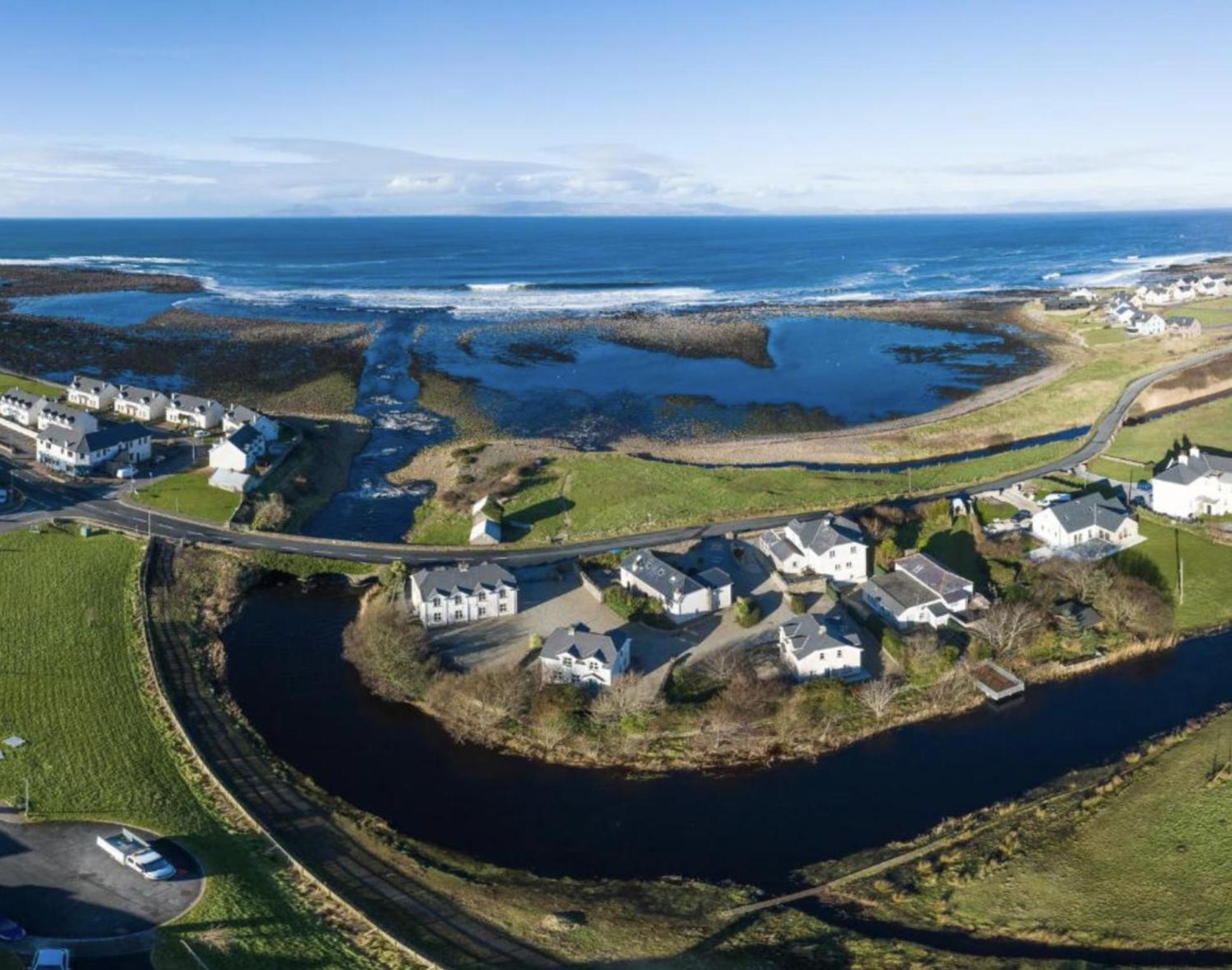 Beautiful Coastal House At The Drowes Rivermouth Bundoran Exterior photo